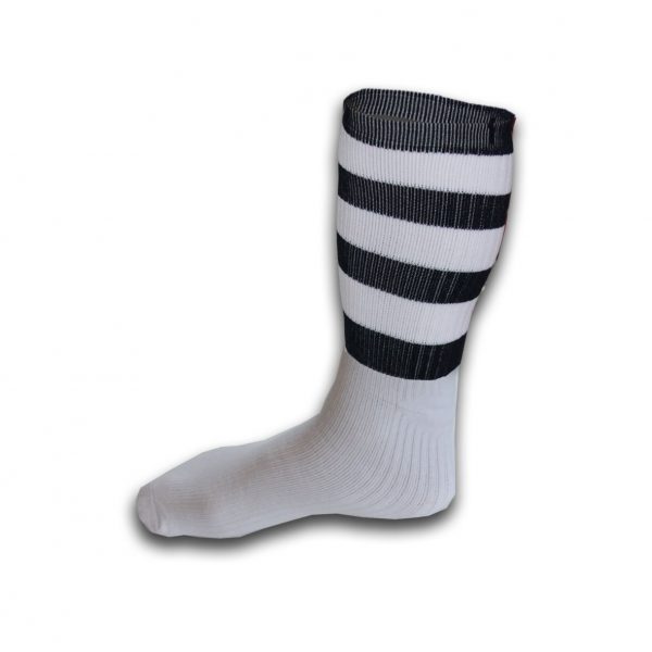 Hurling Socks Black White