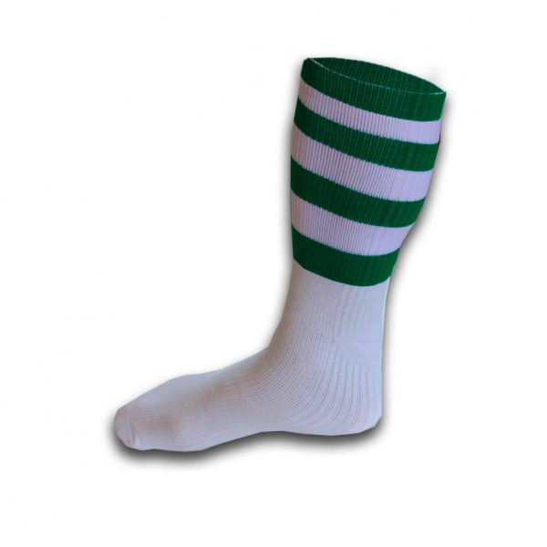 Hurling Socks Green White