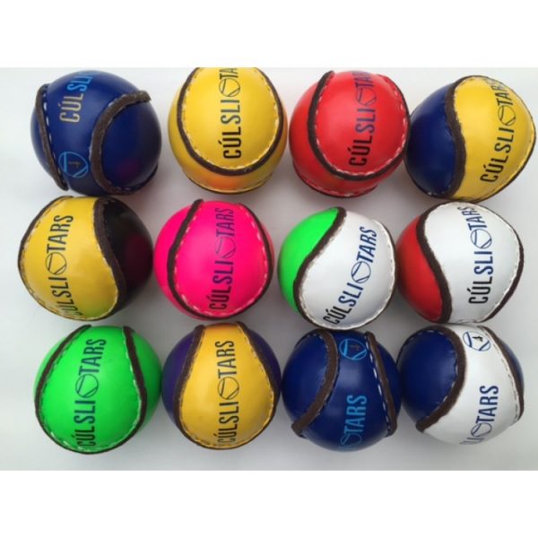 Children Multi Coloured Sliotars